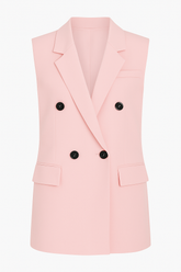 Kort blazer vest